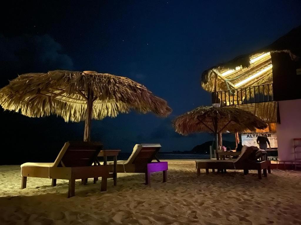 Cabanas Alta Mar Guayabas ภายนอก รูปภาพ